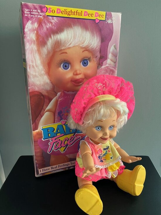 Galoob Toys Other - DOLL So Delightful Dee Dee #8 in Series Original Box, 13" Tall Galoob, Baby Face